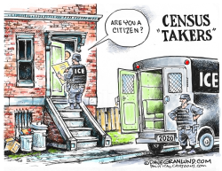 CENSUS TAKERS 2020 by Dave Granlund