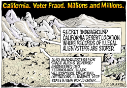 CALIFORNIA VOTER FRAUD by Monte Wolverton
