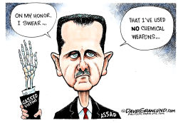 ASSAD AND CHEMICAL WEAPONS by Dave Granlund