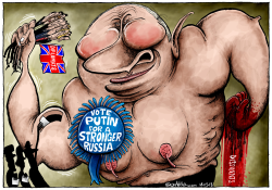 RUSSIAN ELECTION 2018 by Brian Adcock