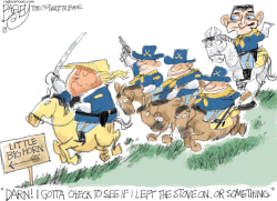 DOTARDS LAST STAND  by Pat Bagley