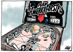 PLAY 'AMERICA FIRST' by Jos Collignon