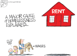 HOUSING COSTS by Pat Bagley