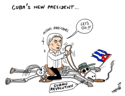 CUBA'S NEW PRESIDENT by Stephane Peray
