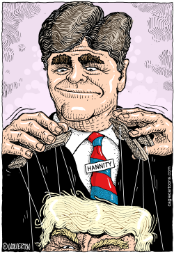 SHAWN HANNITY PULLS THE STRINGS by Monte Wolverton