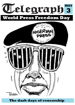 WORLD PRESS FREEDOM DAY by Tayo Fatunla