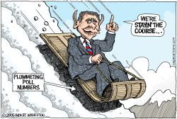 STAYING THE COURSE   by Monte Wolverton
