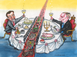 PUTIN AND MEDVADEV AGAIN by Alla and Chavdar