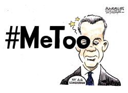 SCHNEIDERMAN RESIGNS COLOR by Jimmy Margulies