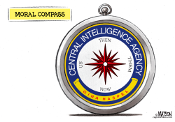 Gina Haspel CIA Moral Compass by RJ Matson