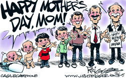 MOM’S DAY by Milt Priggee