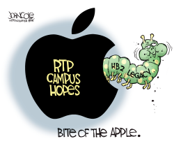 LOCAL NC APPLE AND HB2 LEGACY by John Cole