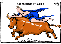 THE ABDUCTION OF EUROPE by Tom Janssen