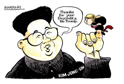 NORTH KOREA SUMMIT  by Jimmy Margulies