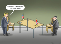 MEETING CANCELLED by Marian Kamensky