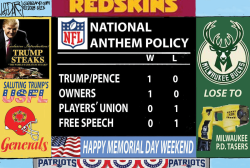 NFL NATIONAL ANTHEM POLICY by Jeff Darcy