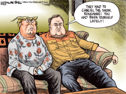 ROSEANNE BARR CANCELLED by Kevin Siers