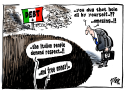 RESPECT FOR ITALY by Tom Janssen