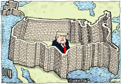 WALLS AND TARIFFS by Monte Wolverton