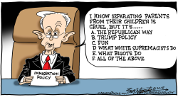 IMMIGRATION POLICY by Bob Englehart