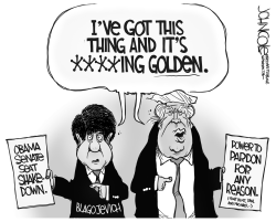 TRUMP AND BLAGOJEVICH by John Cole