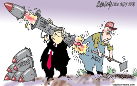TRADE WAR by Mike Keefe