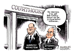 HARVEY WEINSTEIN COLOR by Jimmy Margulies
