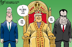 TRUMP THE KING by Bruce Plante