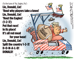 TRUMP AND THE NFL by John Cole