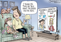 BIRDS AND BEES by Joe Heller