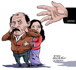 JUSTICE WILL TRAP ORTEGA by Arcadio Esquivel
