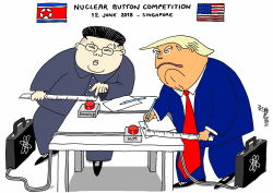 NUCLEAR BUTTON COMPETITION by Stephane Peray