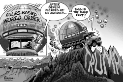 WORLD ORDER AND TRUMP by Paresh Nath