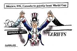 WORLD CUP HOSTS  by Jimmy Margulies