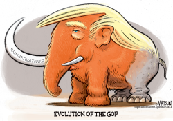 EVOLUTION OF THE GOP by R.J. Matson