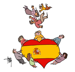 SPANISH HEART by Arend Van Dam