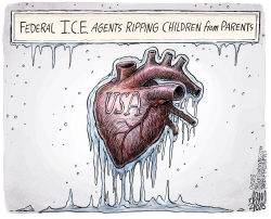 NEW AMERICAN ICE AGE by Adam Zyglis