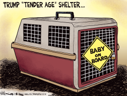 TENDER AGE SHELTERS by Kevin Siers