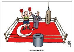 UNFAIR ELECTIONS IN TURKEY by Arend Van Dam
