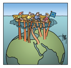 EU and refugees by Arend Van Dam