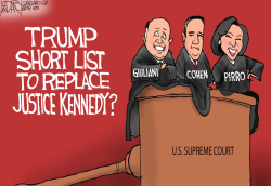 JUSTICE KENNEDY REPLACEMENT LIST by Jeff Darcy