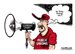 SUPREME COURT RULING ON PUBLIC UNION DUES by Jimmy Margulies