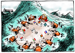 THE GOING GETS TOUGH FOR EUROPE by Jos Collignon