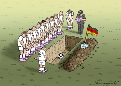 SAD DAY IN SOCCER by Marian Kamensky