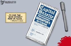 Capital Gazette massacre by Bruce Plante