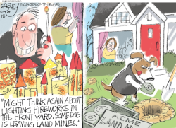DOGGY INDEPENDENCE by Pat Bagley