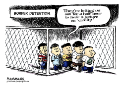KIDS IN CAGES  by Jimmy Margulies