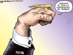 TRUMP GERMANY AND RUSSIA by Kevin Siers
