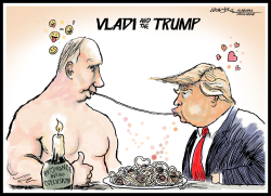 VLADI AND THE TRUMP by J.D. Crowe
