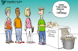 LOCAL OK FIRST TIME VOTERS by Bruce Plante